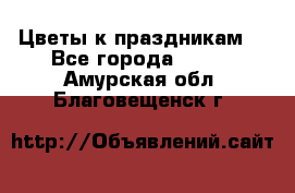 Цветы к праздникам  - Все города  »    . Амурская обл.,Благовещенск г.